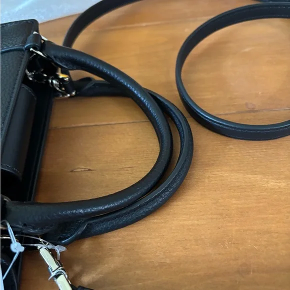 Kate Spade Black Crossbody Bag with Silver Details - Picture 8 of 13